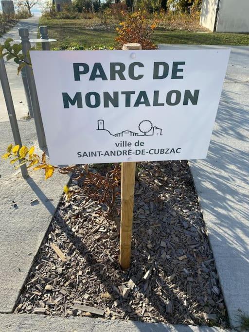 « Chez Nath Et Chris » Saint-André-de-Cubzac Exterior foto